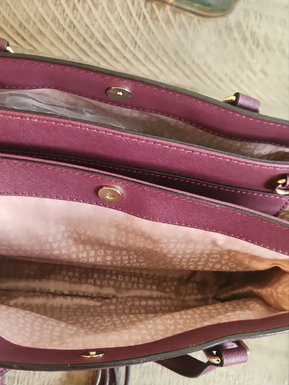 kate spade Saffiano Leather Satchel With Strap. Gorgeous Fall & Winter Bag!